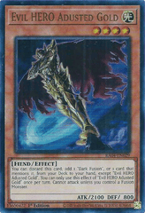 Evil HERO Adusted Gold - RA04-EN029 -(UR) Ultra Rare - 1st Edition